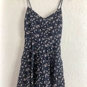 Blue Floral Prink Dress